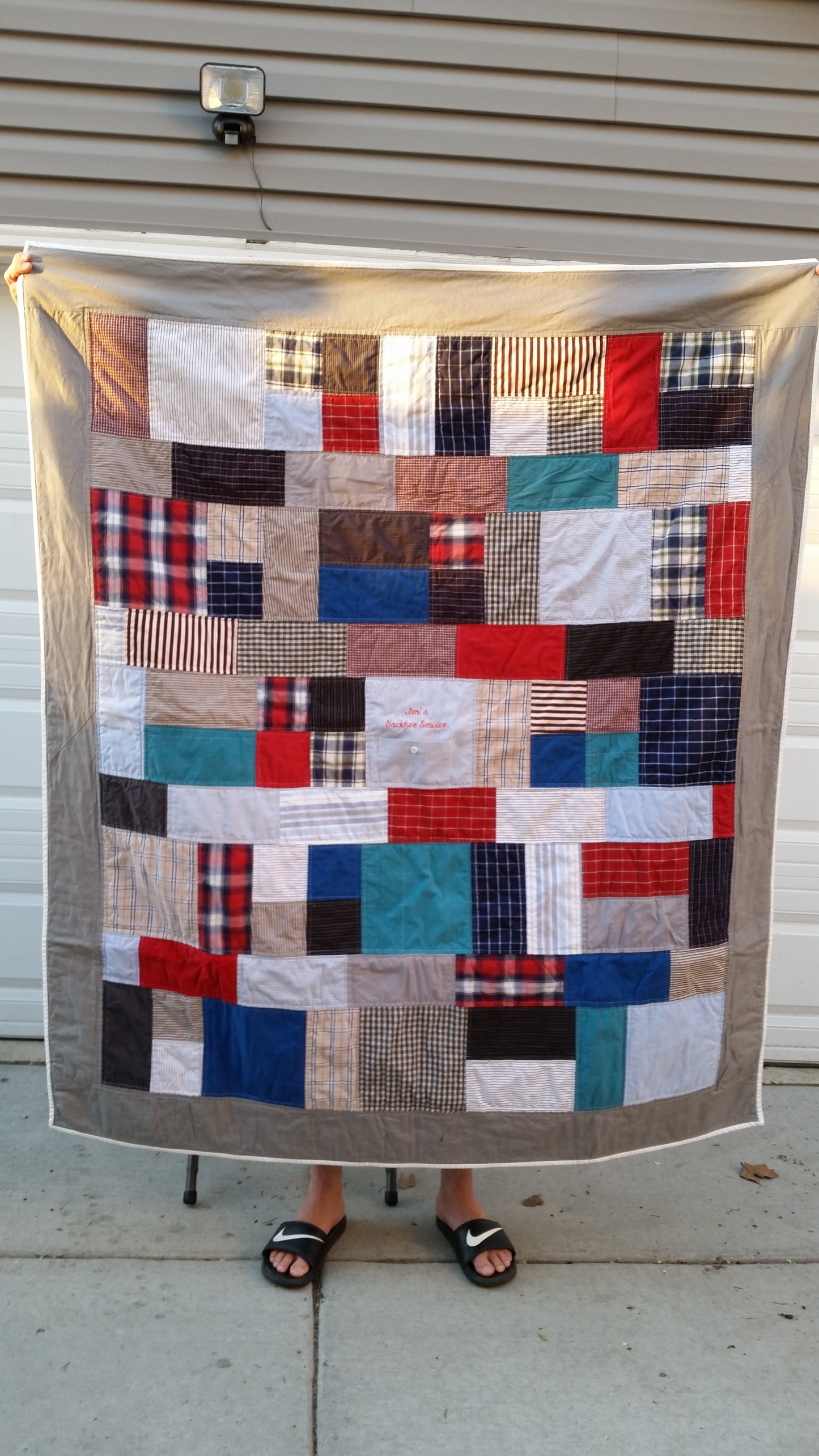 T-Shirt Quilt/Memory Quilt (Patchwork Style)