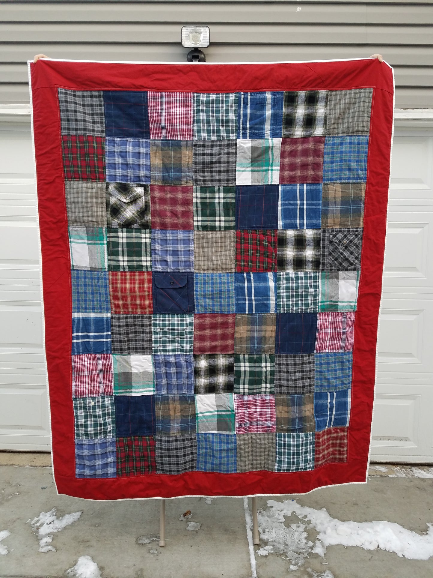 T-Shirt Quilt/Memory Quilt (Patchwork Style)