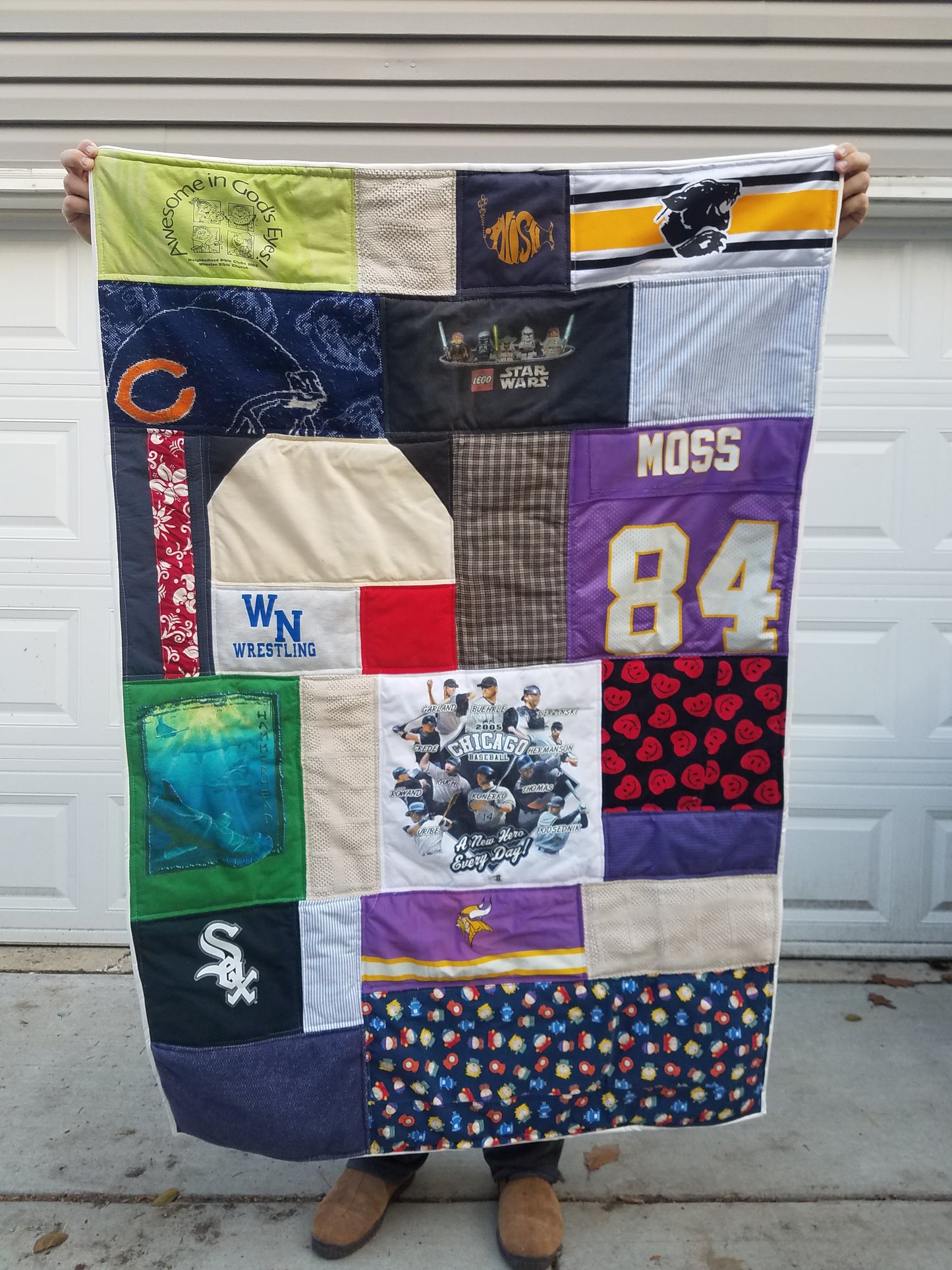 T-Shirt Quilt (Twin Size)