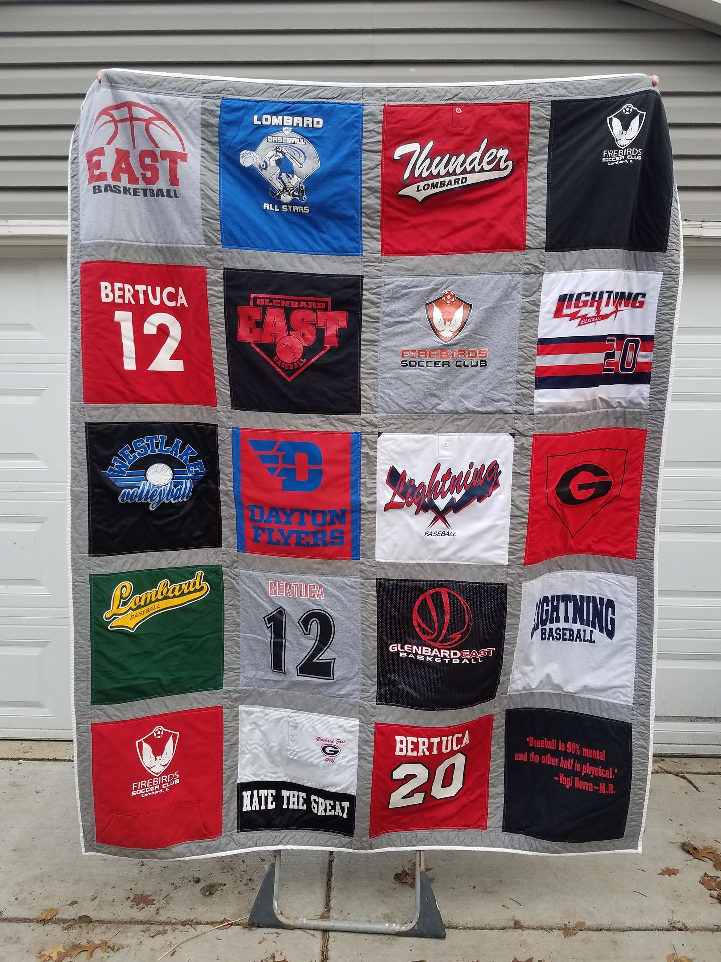 T-Shirt Quilt (Twin Size)