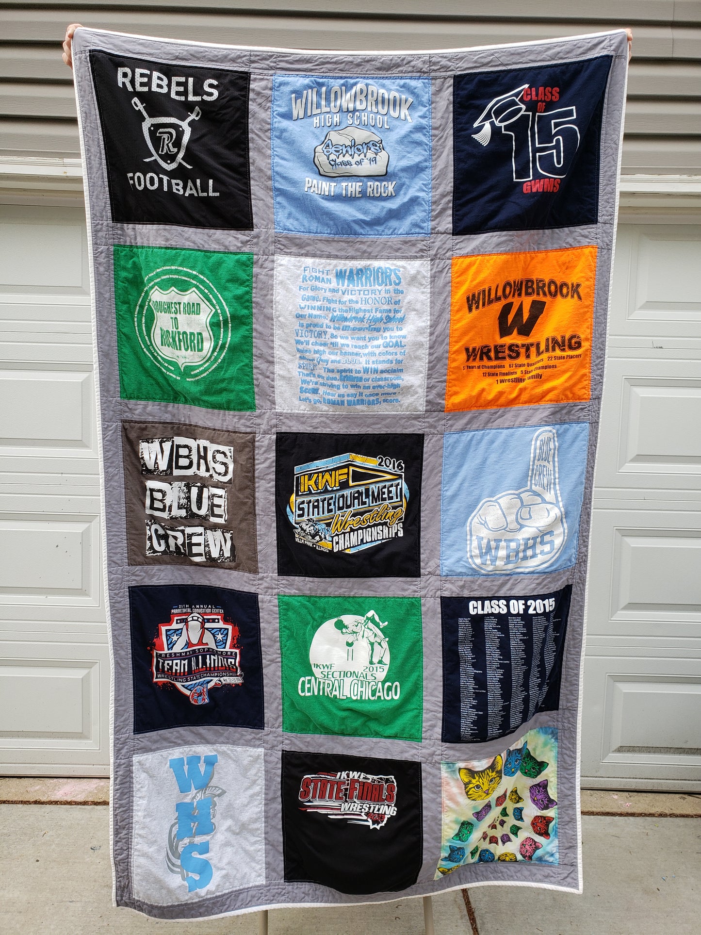 T-Shirt Quilt (Throw Size)