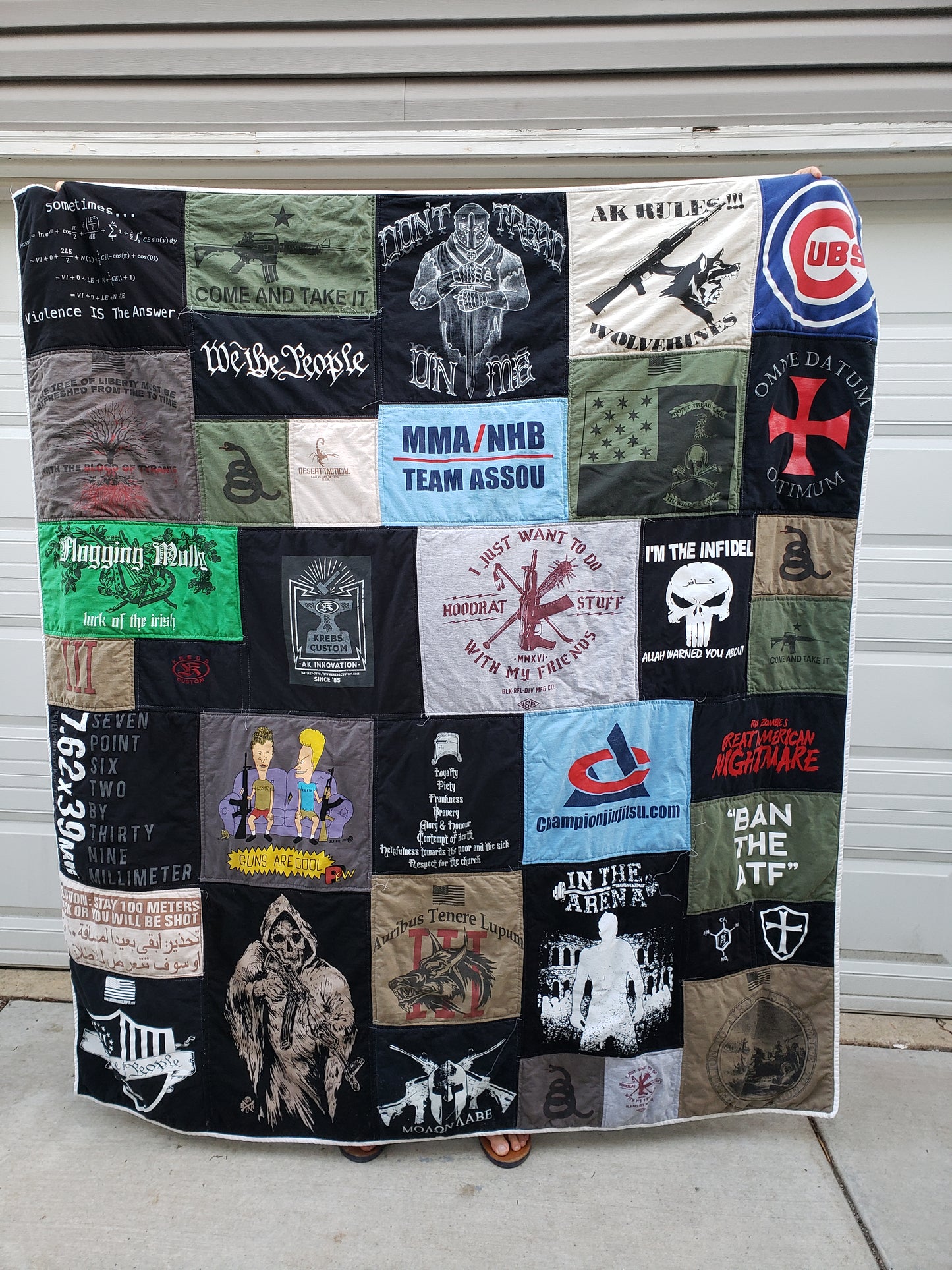 T-Shirt Quilt (Twin Size)