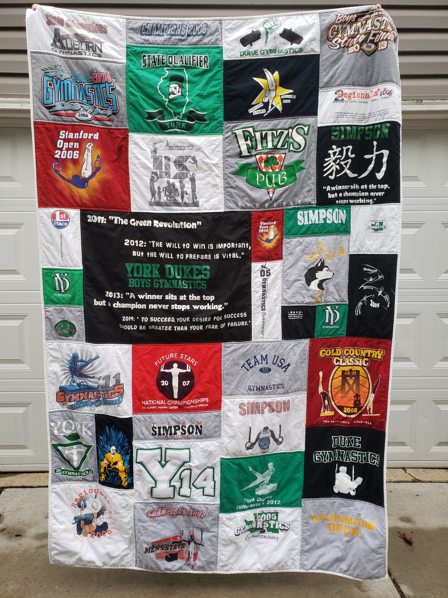 T-Shirt Quilt (Twin Size)