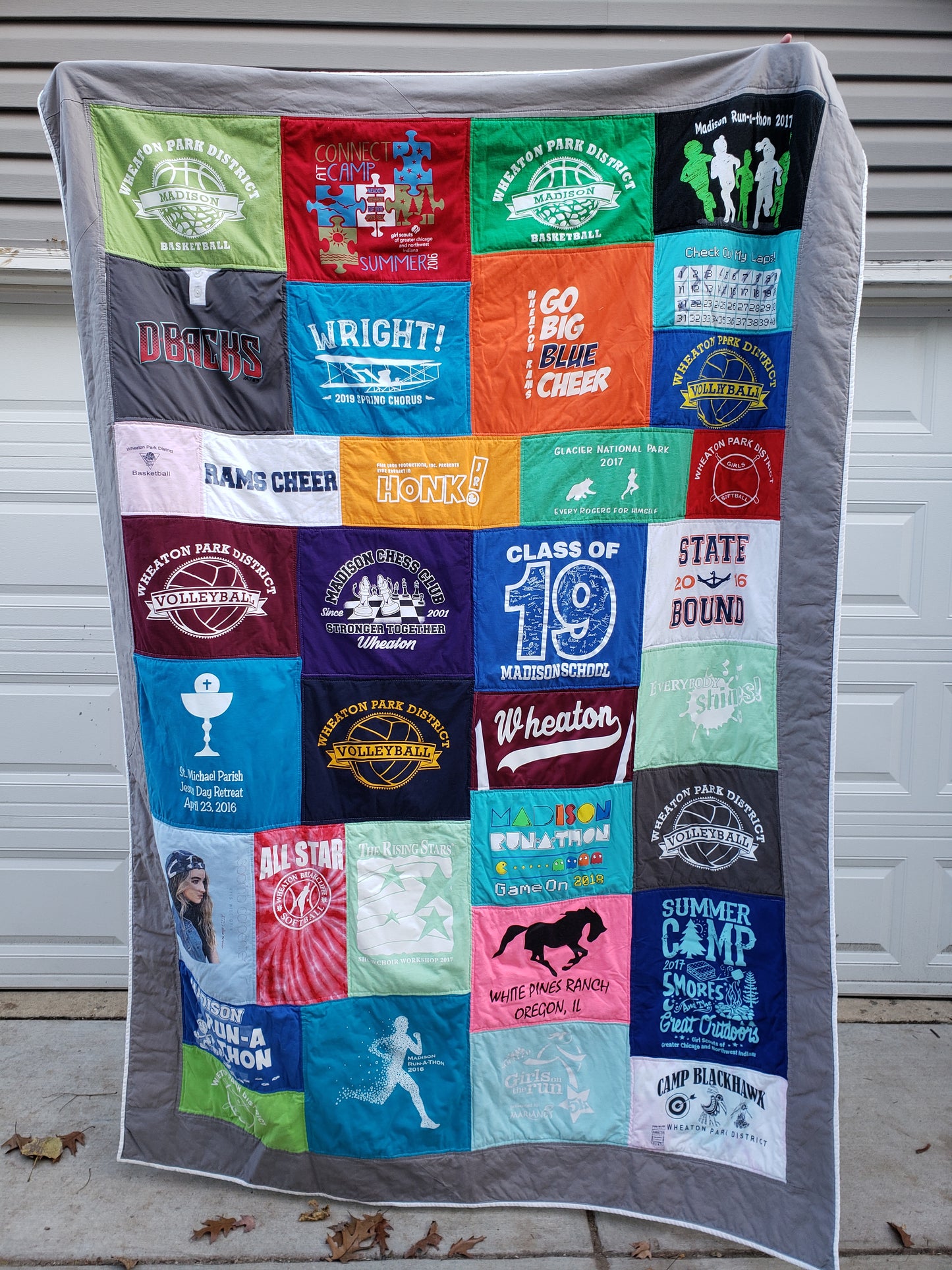 T-Shirt Quilt (Twin Size)