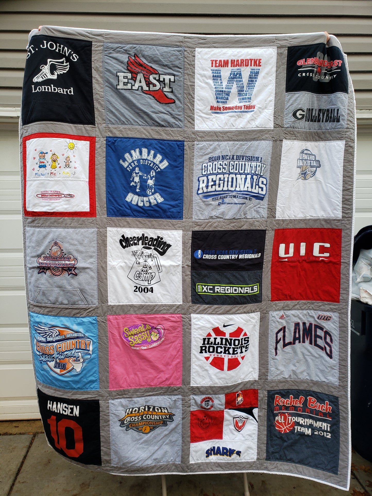 T-Shirt Quilt (Twin Size)