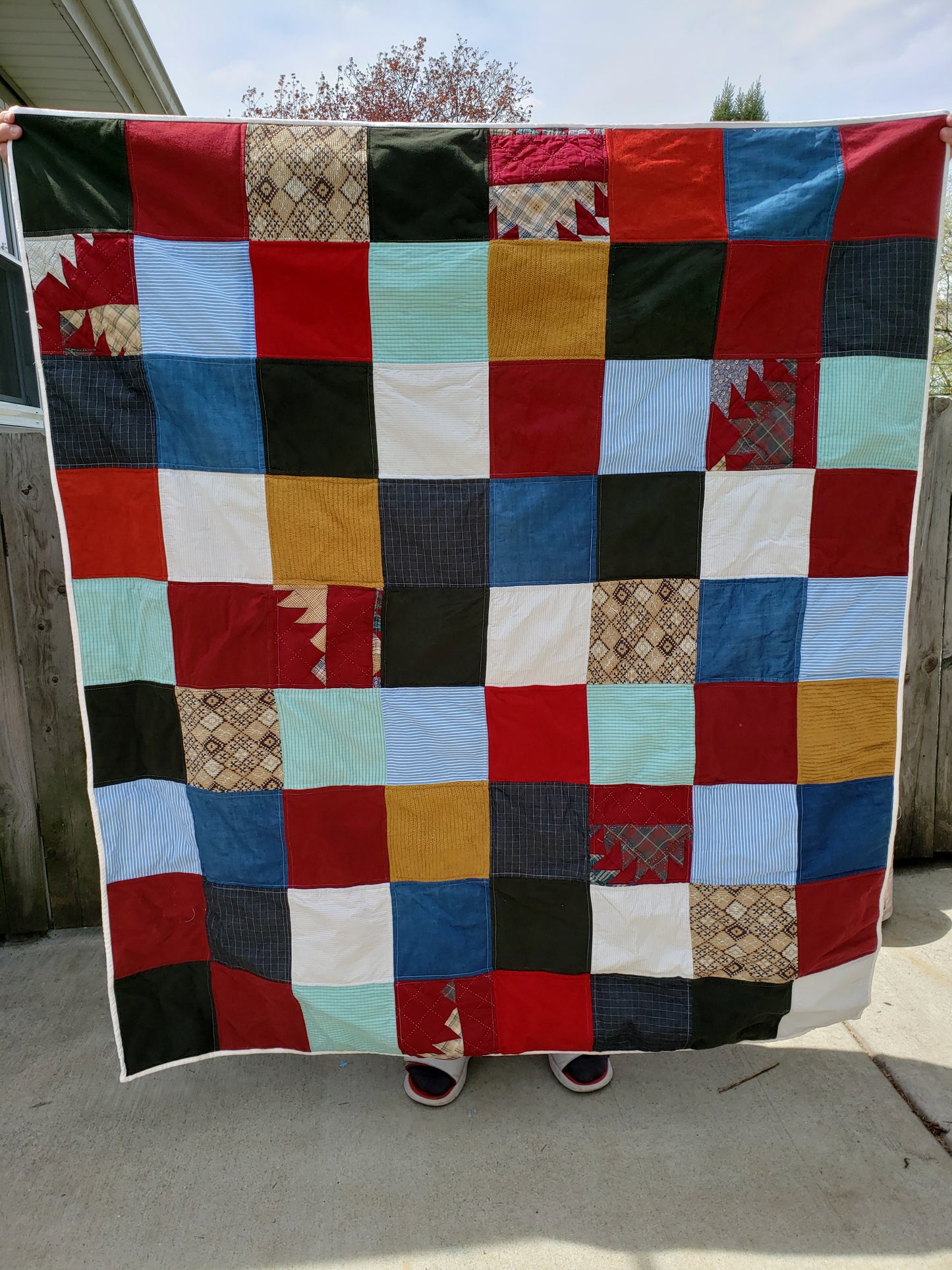 T-Shirt Quilt/Memory Quilt (Patchwork Style)