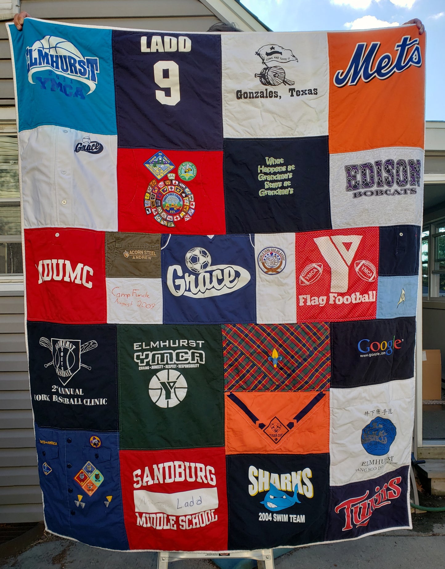 T-Shirt Quilt (Twin Size)