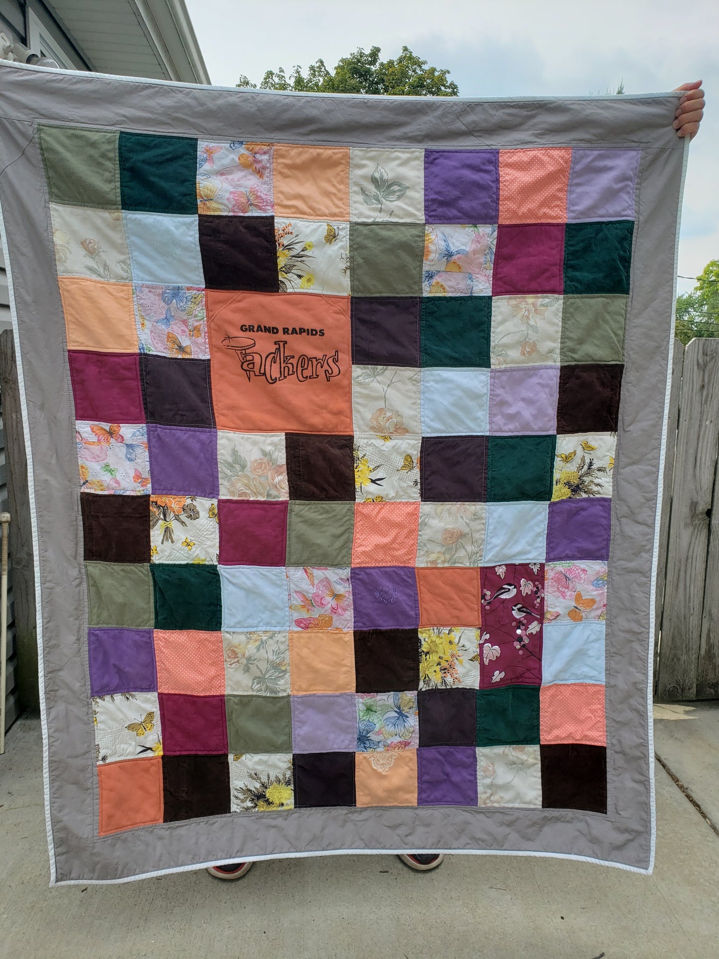 T-Shirt Quilt/Memory Quilt (Patchwork Style)