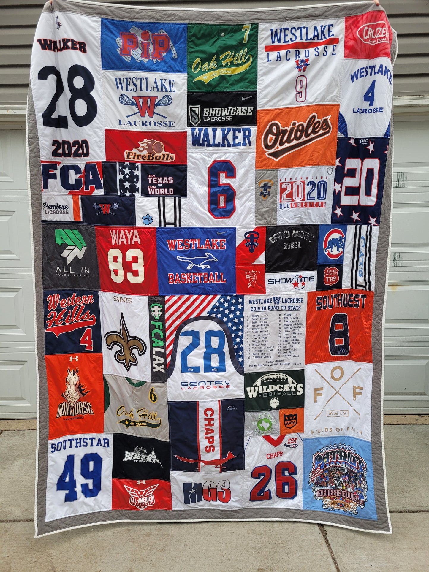 T-Shirt Quilt (Twin Size)