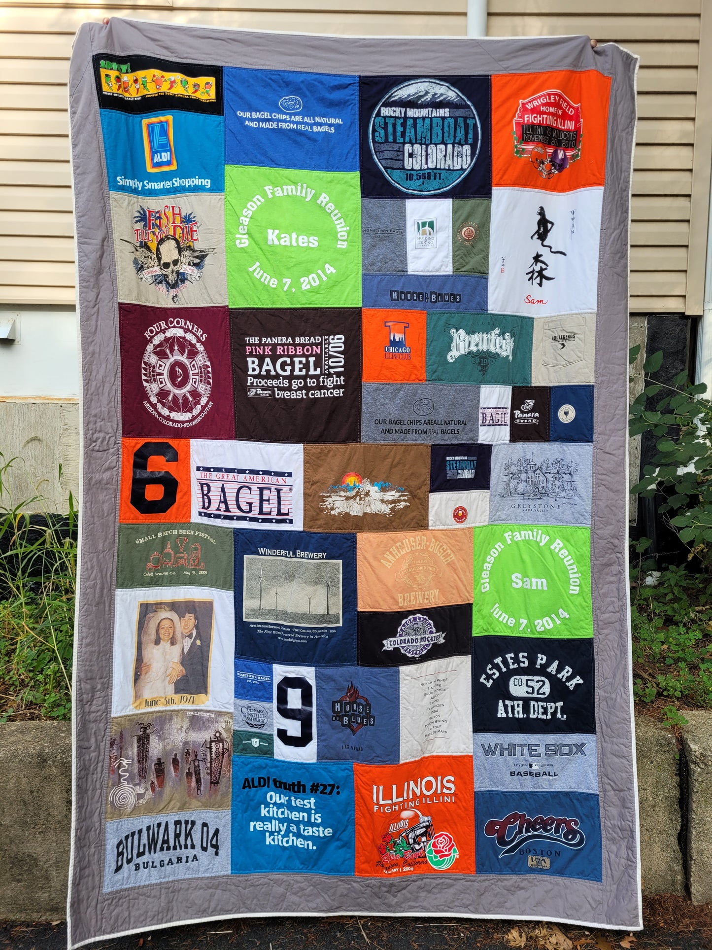 T-Shirt Quilt (Throw Size)