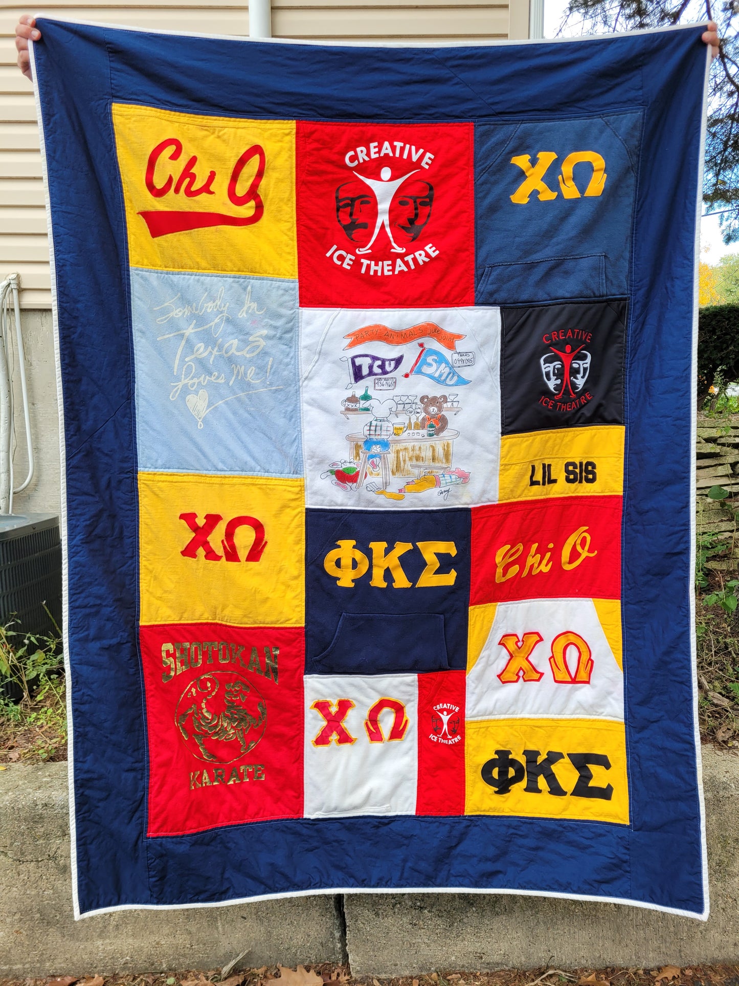 T-Shirt Quilt (Throw Size)