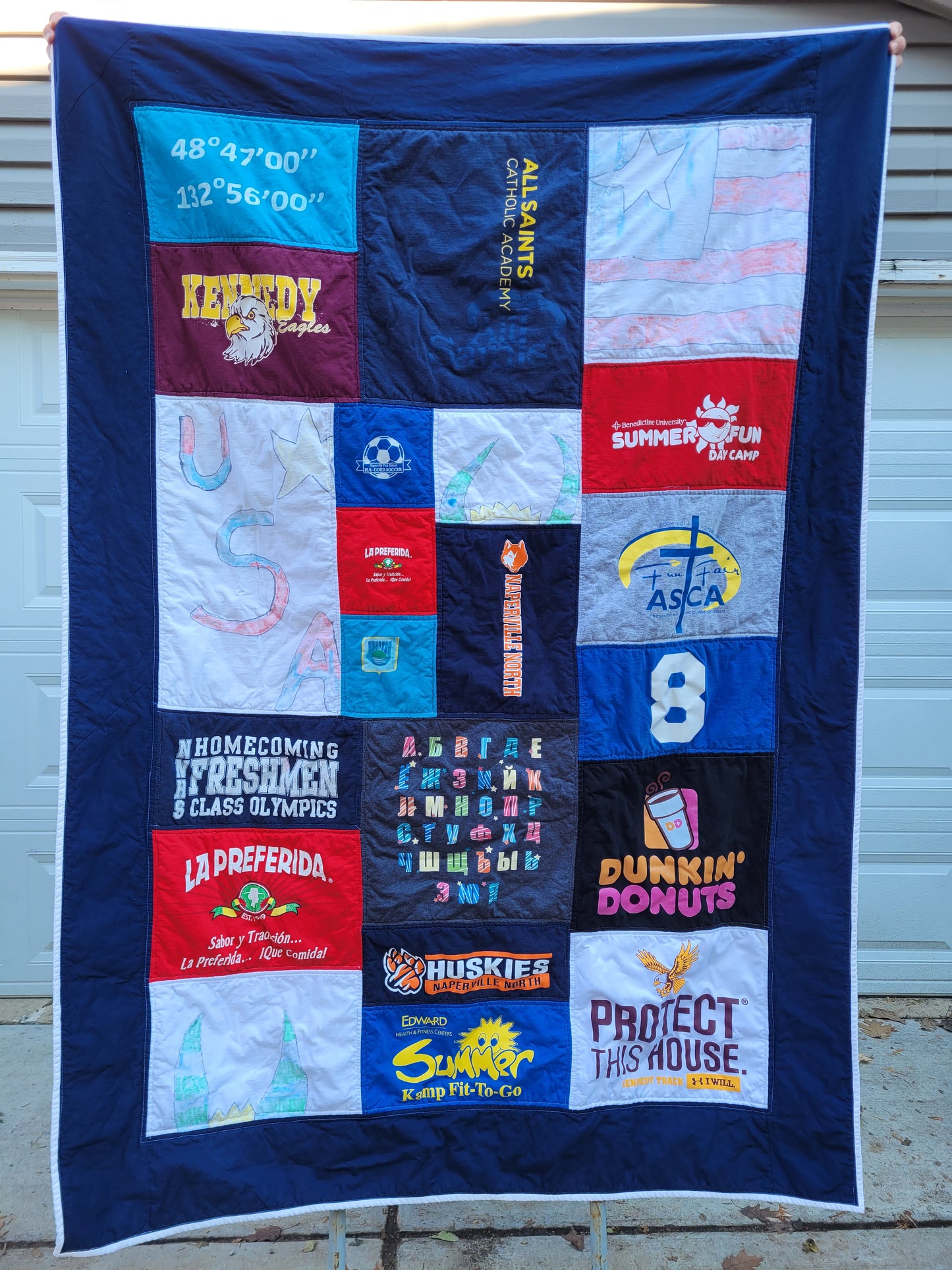 T-Shirt Quilt (Throw Size)