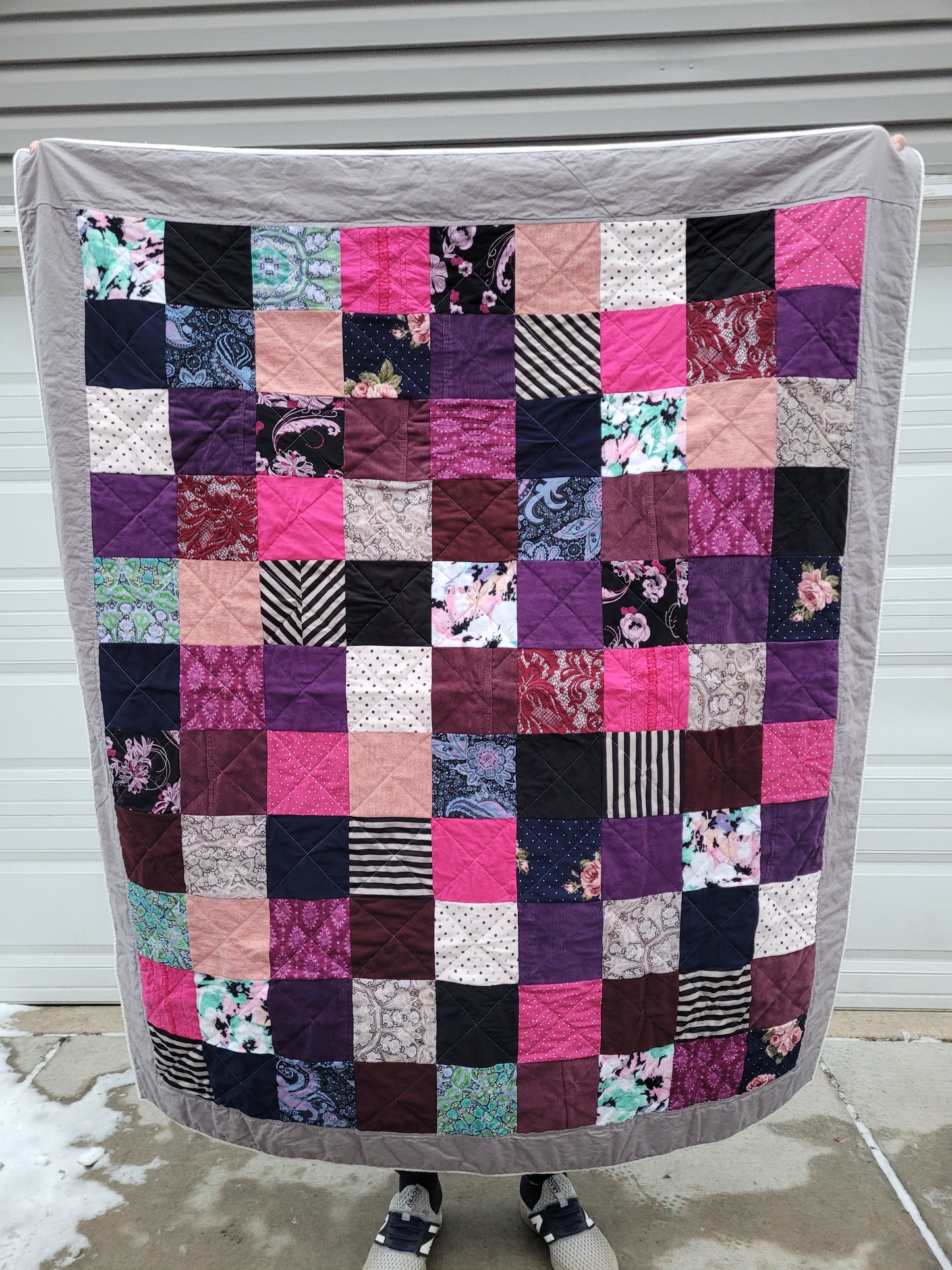 T-Shirt Quilt/Memory Quilt (Patchwork Style)