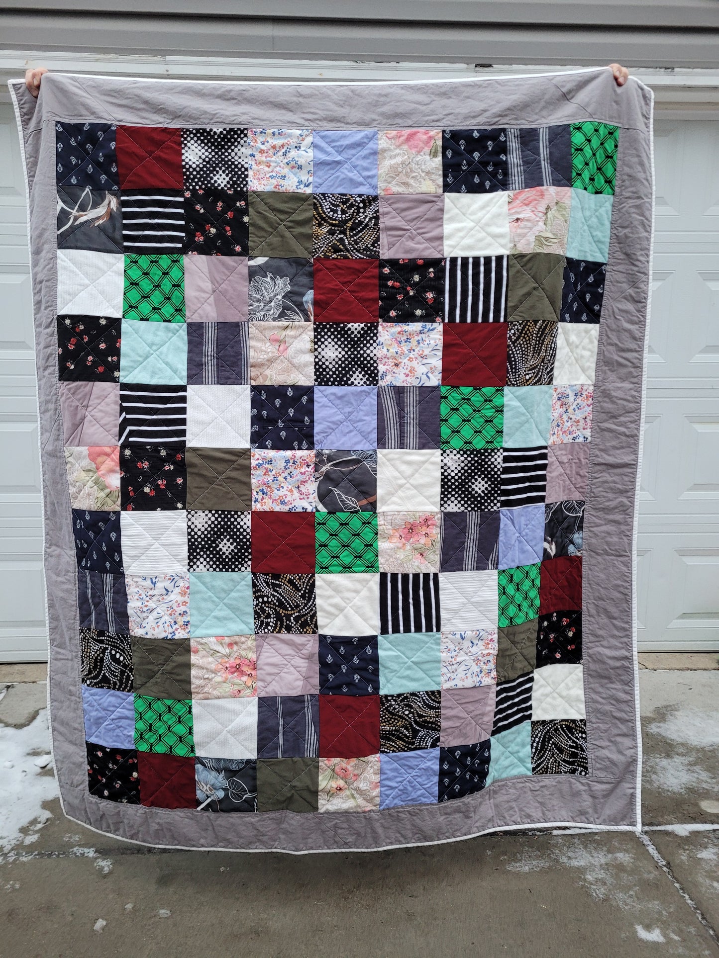 T-Shirt Quilt/Memory Quilt (Patchwork Style)