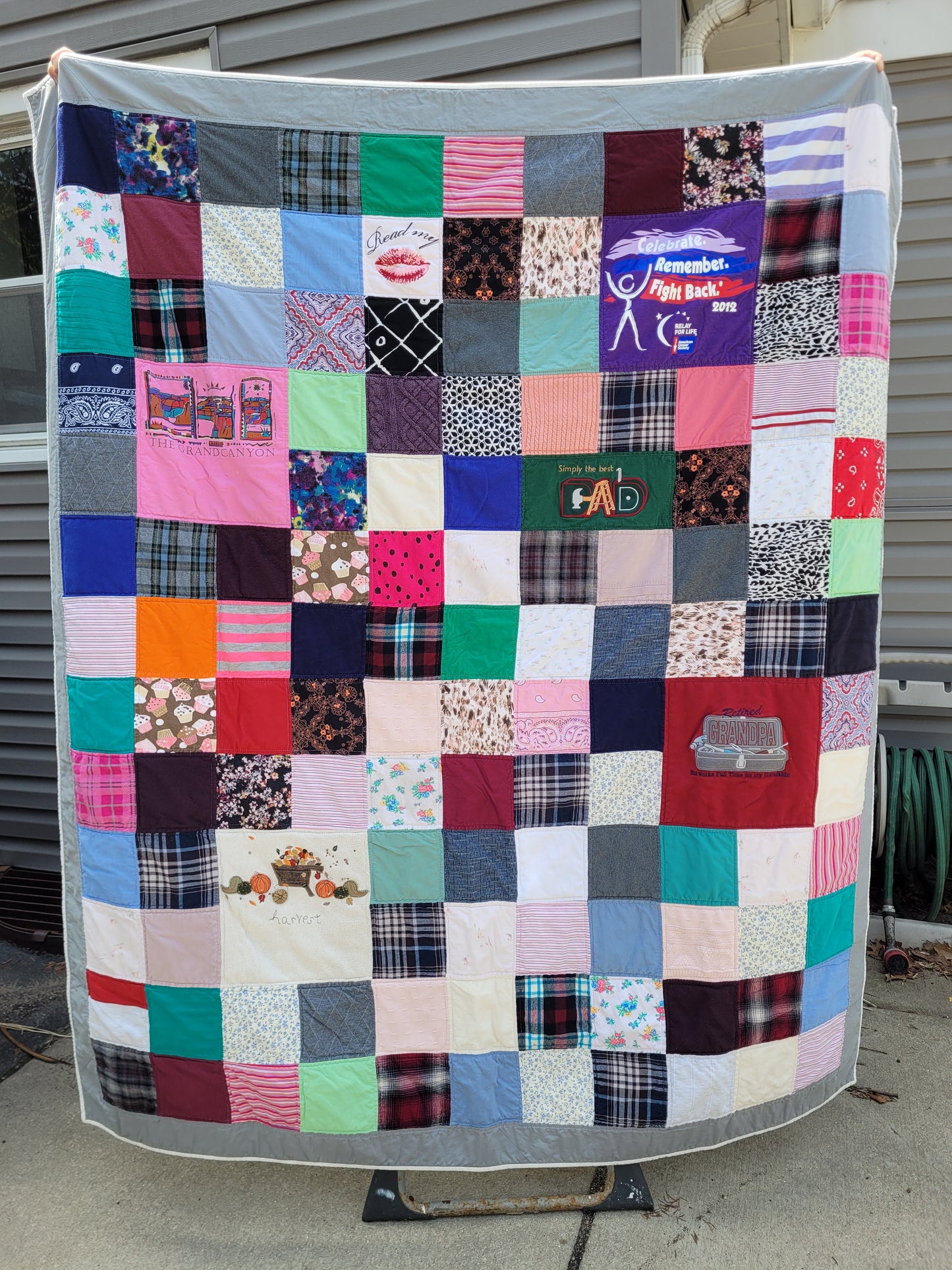 T-Shirt Quilt/Memory Quilt (Patchwork Style)