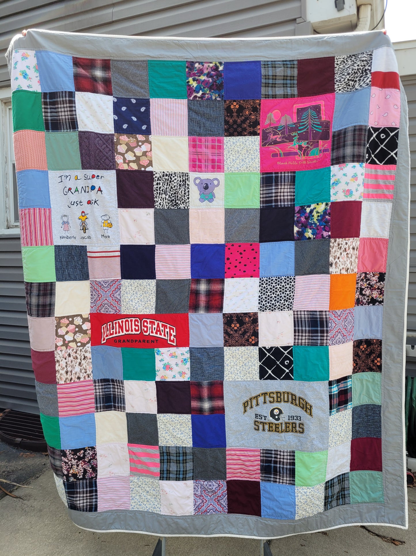 T-Shirt Quilt/Memory Quilt (Patchwork Style)