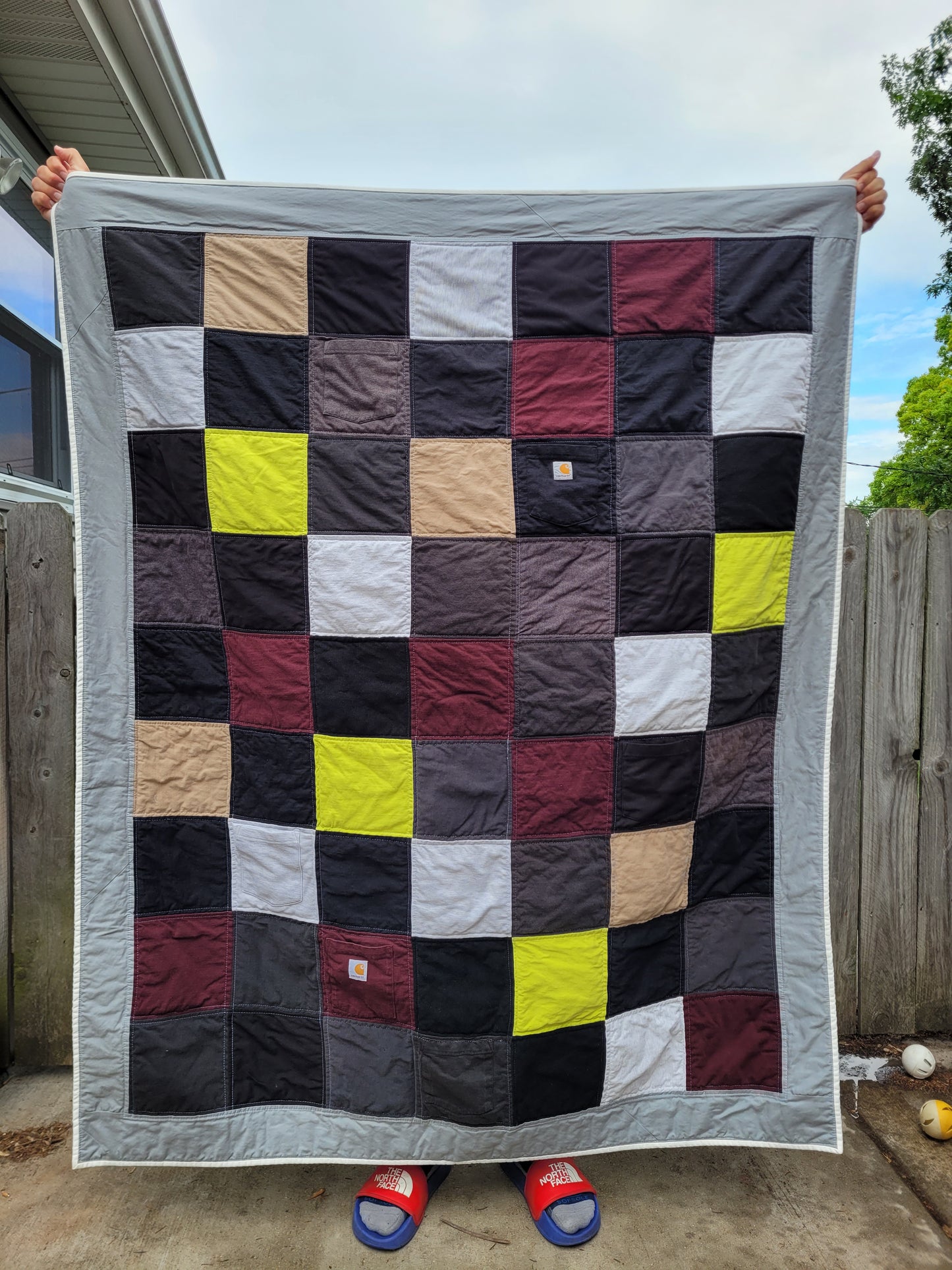 T-Shirt Quilt/Memory Quilt (Patchwork Style)