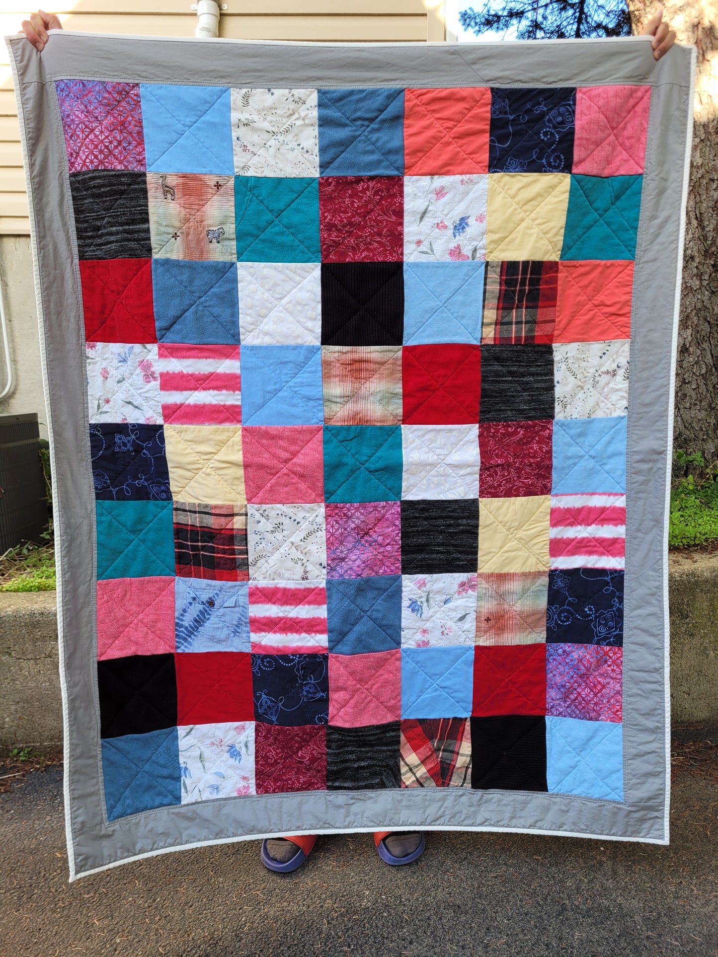 T-Shirt Quilt/Memory Quilt (Patchwork Style)