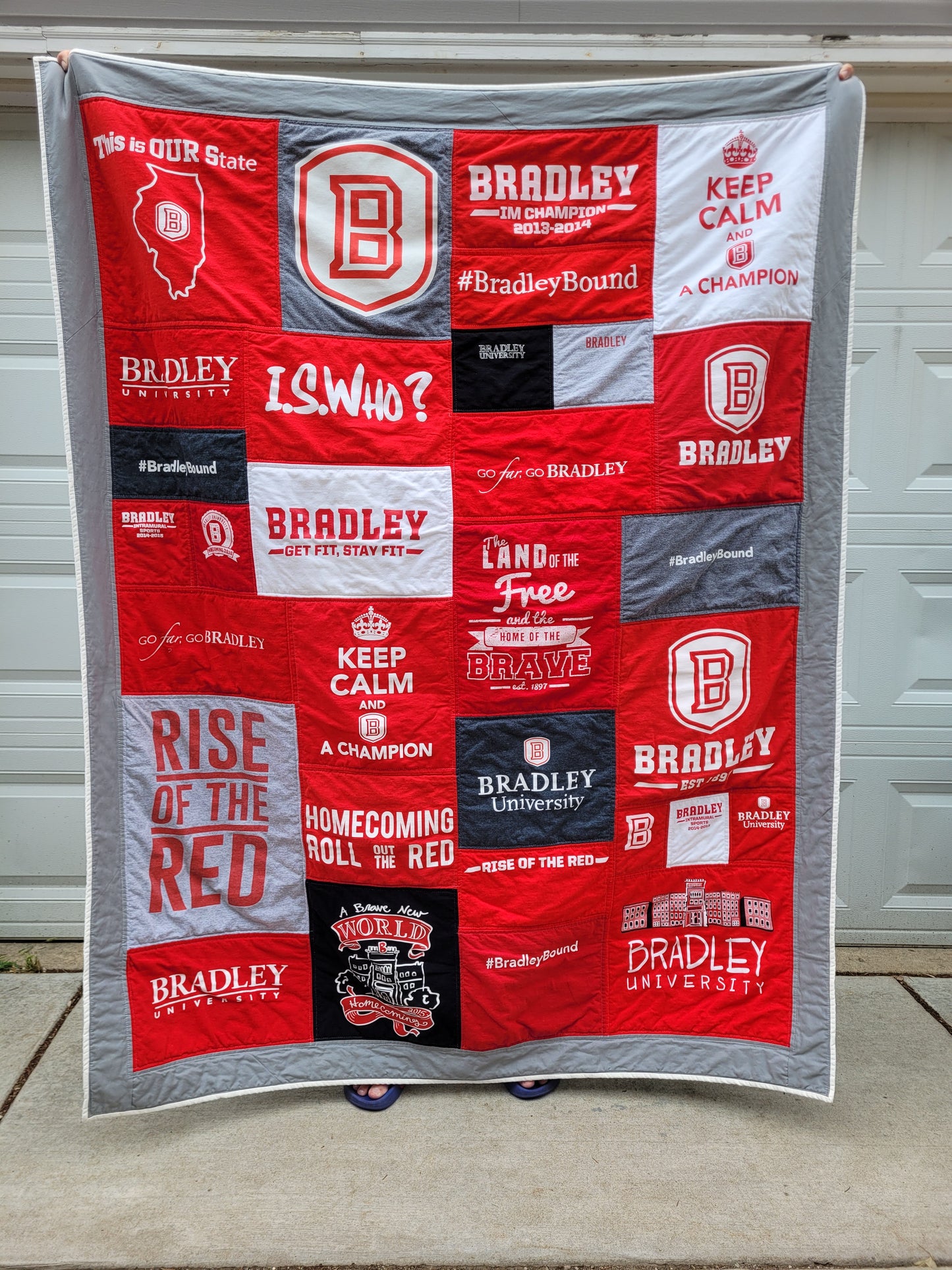 T-Shirt Quilt (Throw Size)