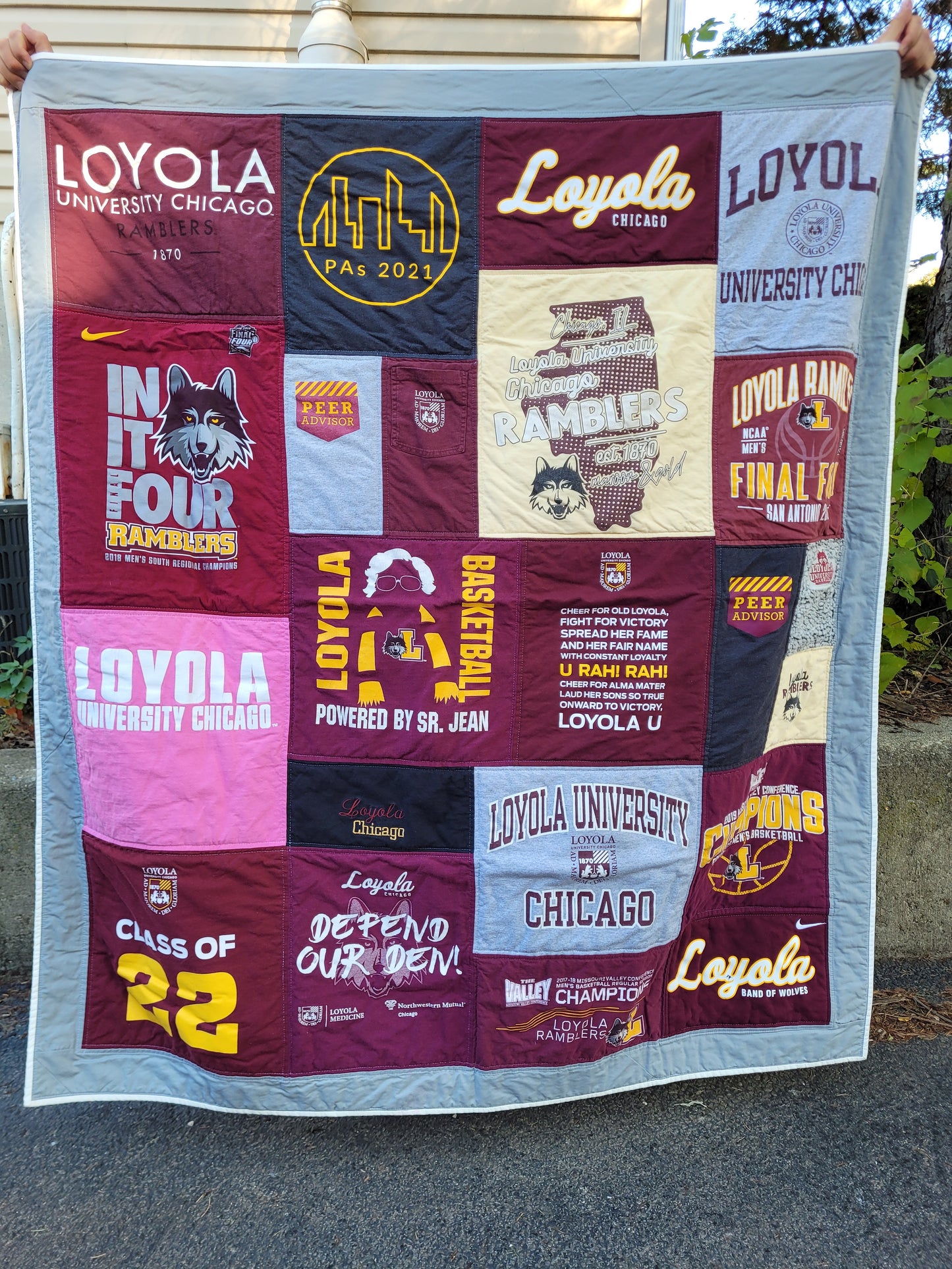 T-Shirt Quilt (Throw Size)