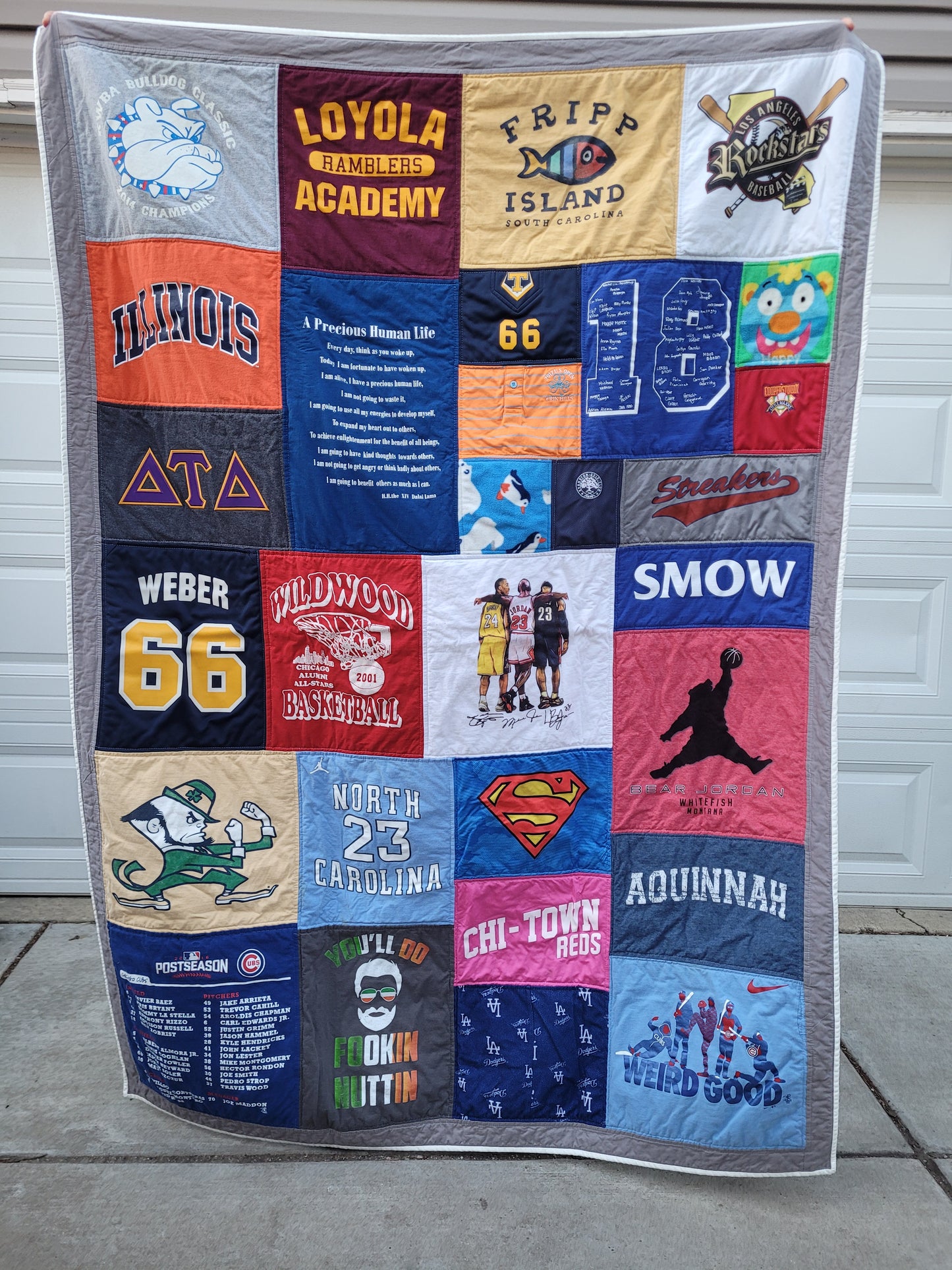 T-Shirt Quilt (Twin Size)