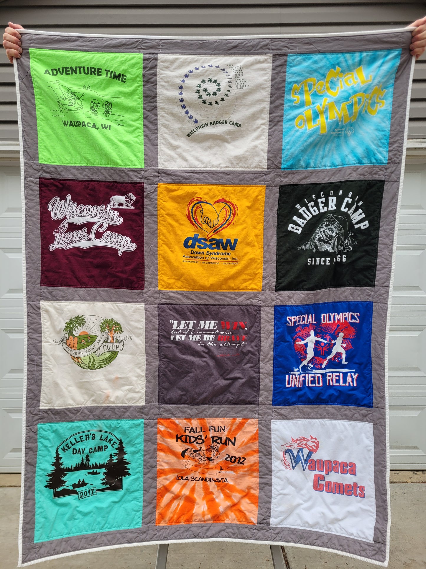 T-Shirt Quilt (Throw Size)