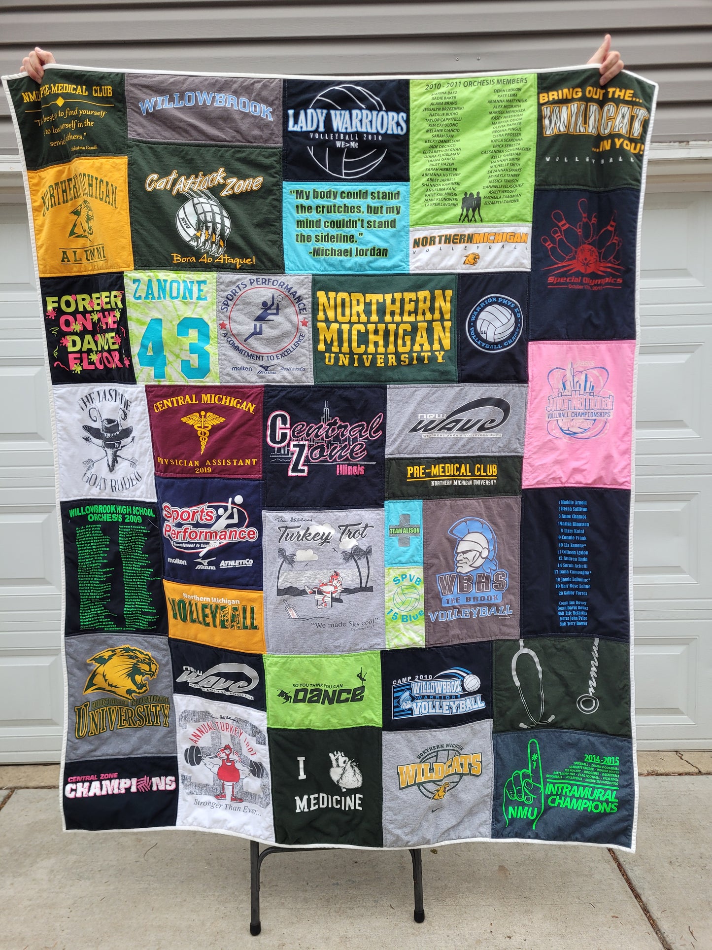 T-Shirt Quilt (Twin Size)