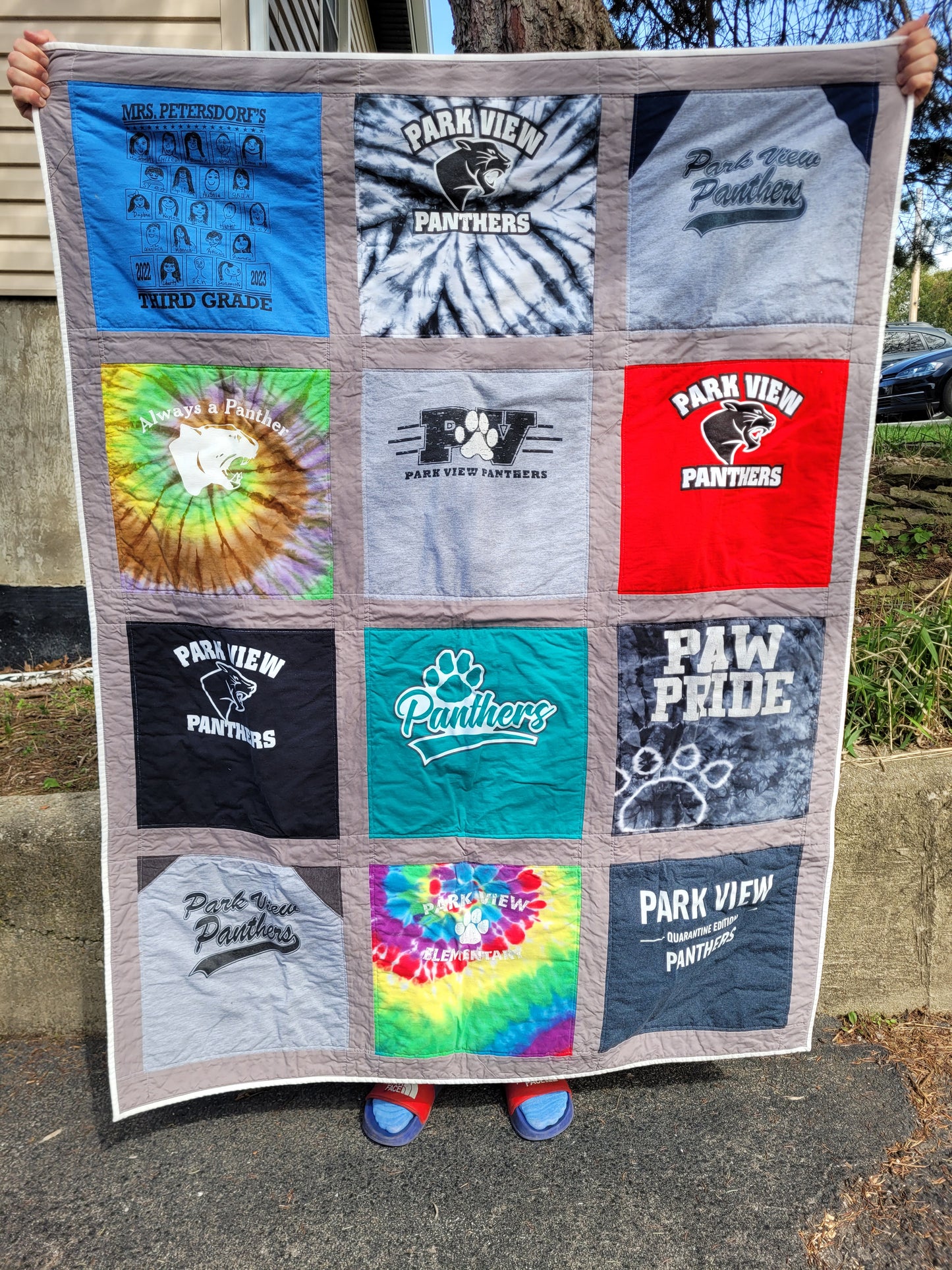 T-Shirt Quilt (Throw Size)