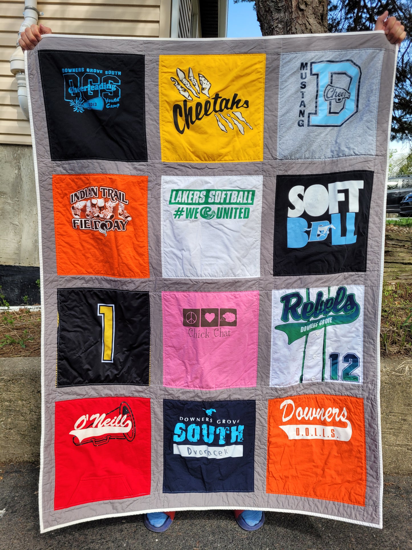 T-Shirt Quilt (Throw Size)