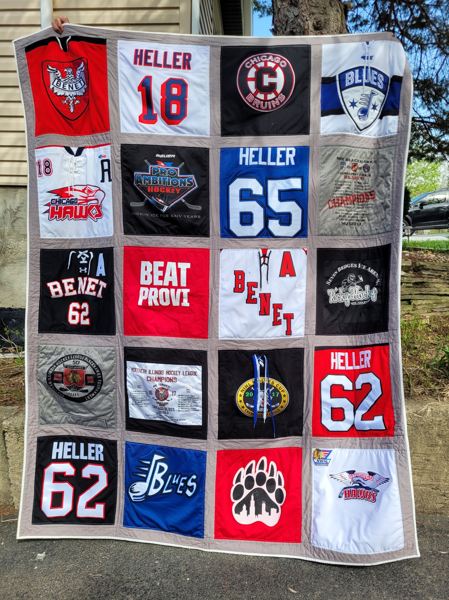 T-Shirt Quilt (Twin Size)