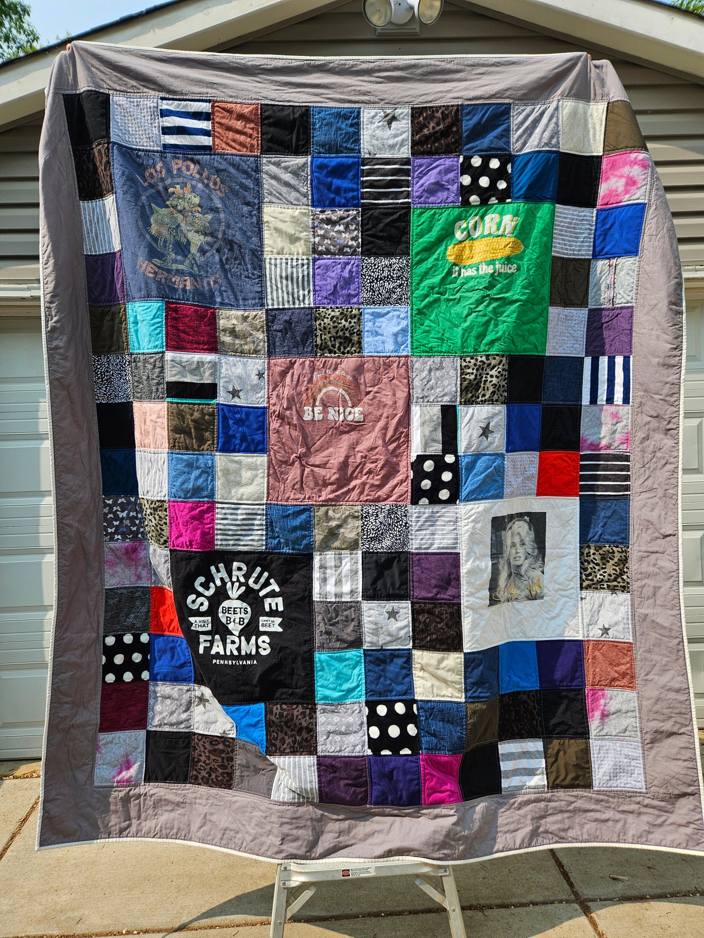 T-Shirt Quilt/Memory Quilt (Patchwork Style)