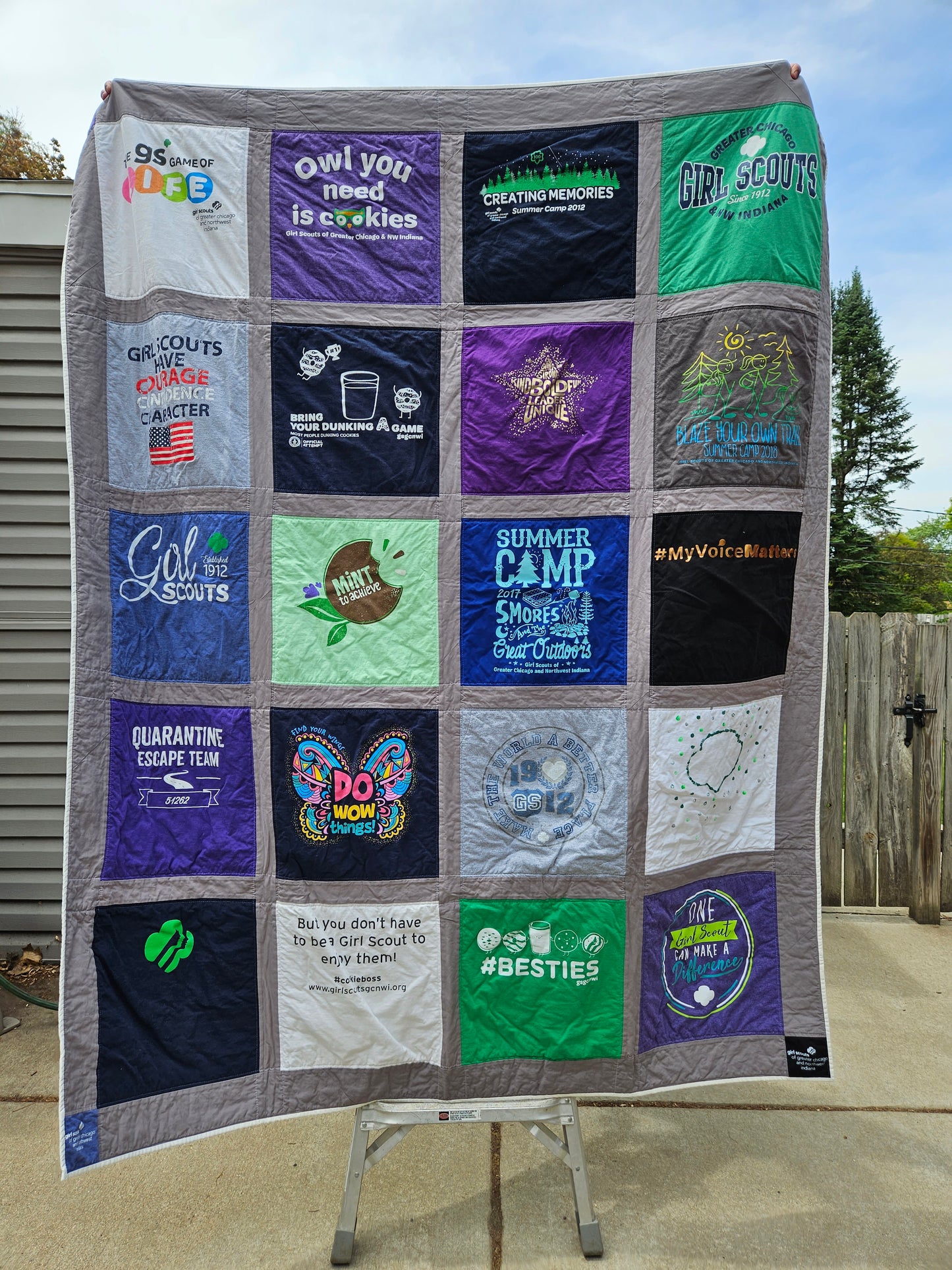 T-Shirt Quilt (Twin Size)