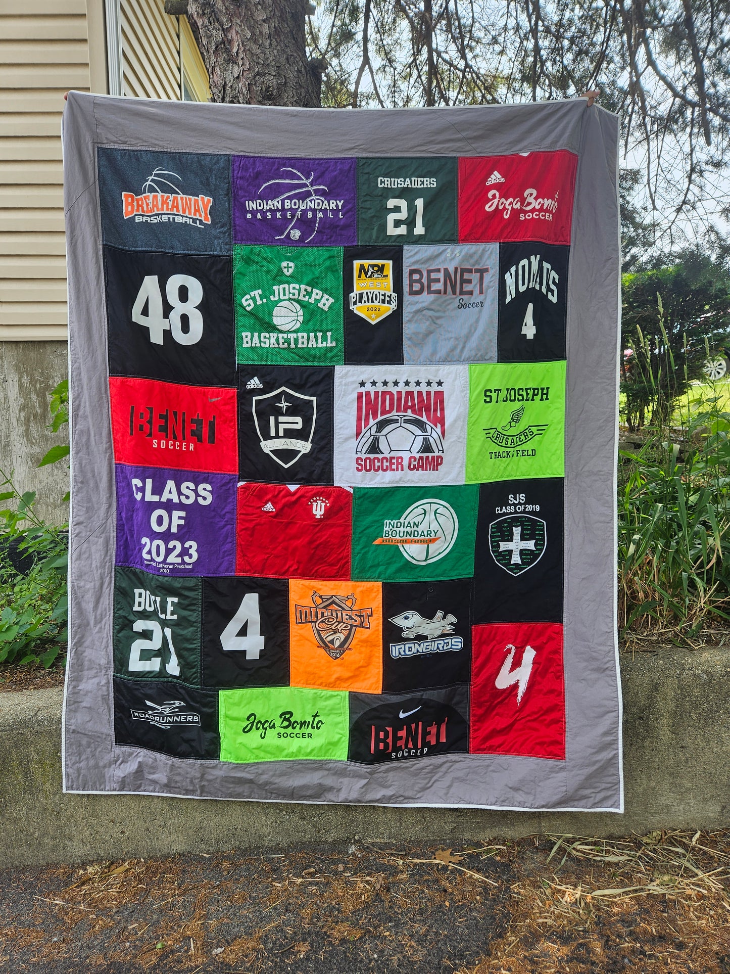 T-Shirt Quilt (Throw Size)