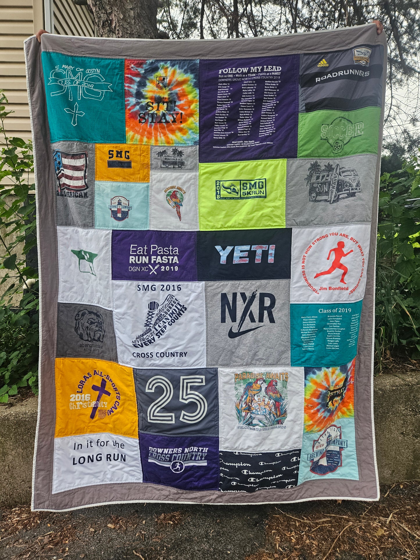 T-Shirt Quilt (Twin Size)