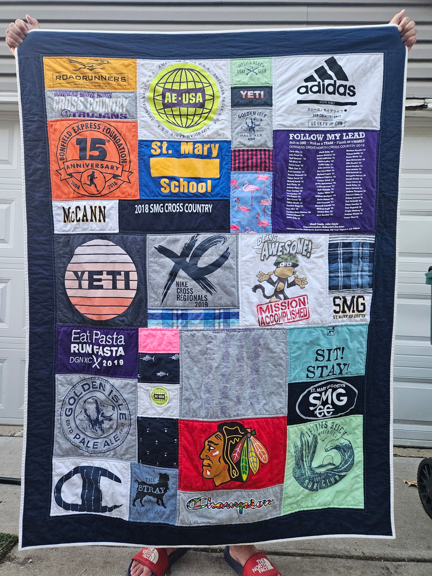 T-Shirt Quilt (Throw Size)