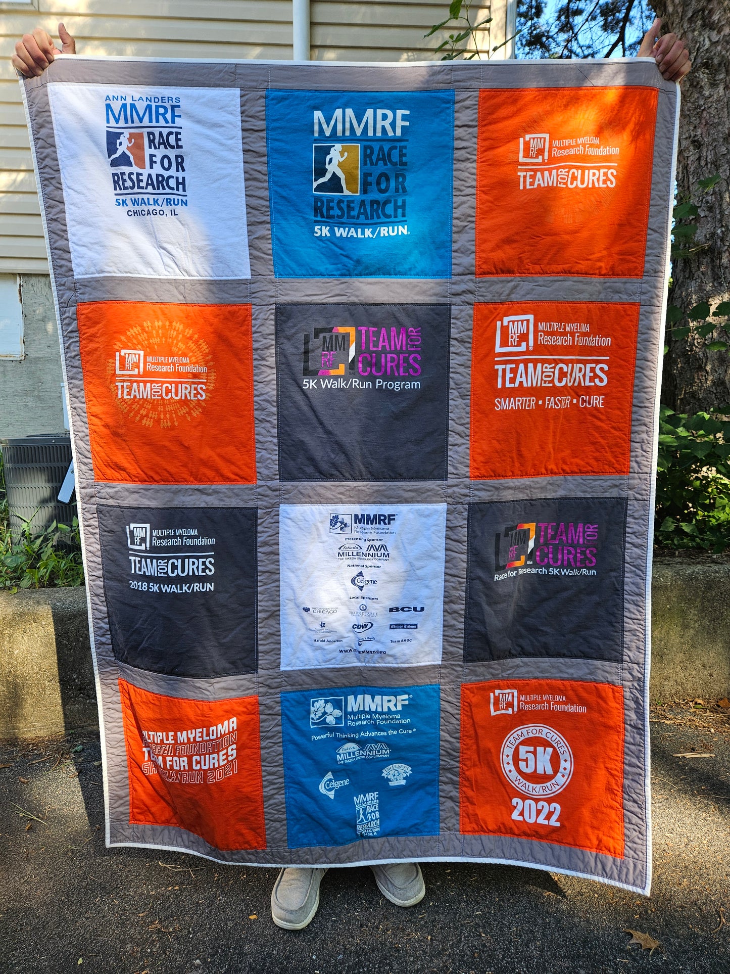 T-Shirt Quilt (Throw Size)