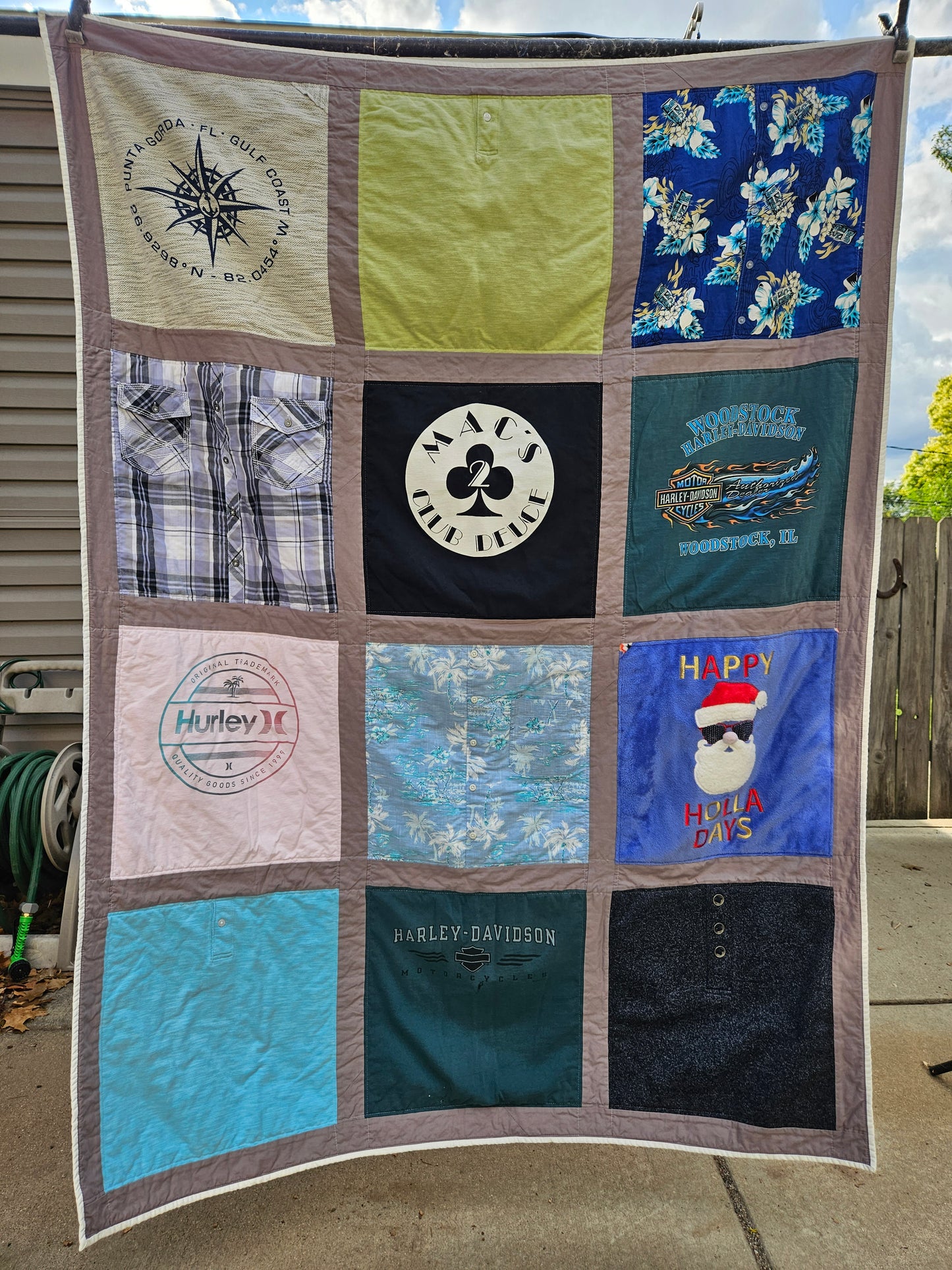 T-Shirt Quilt (Throw Size)