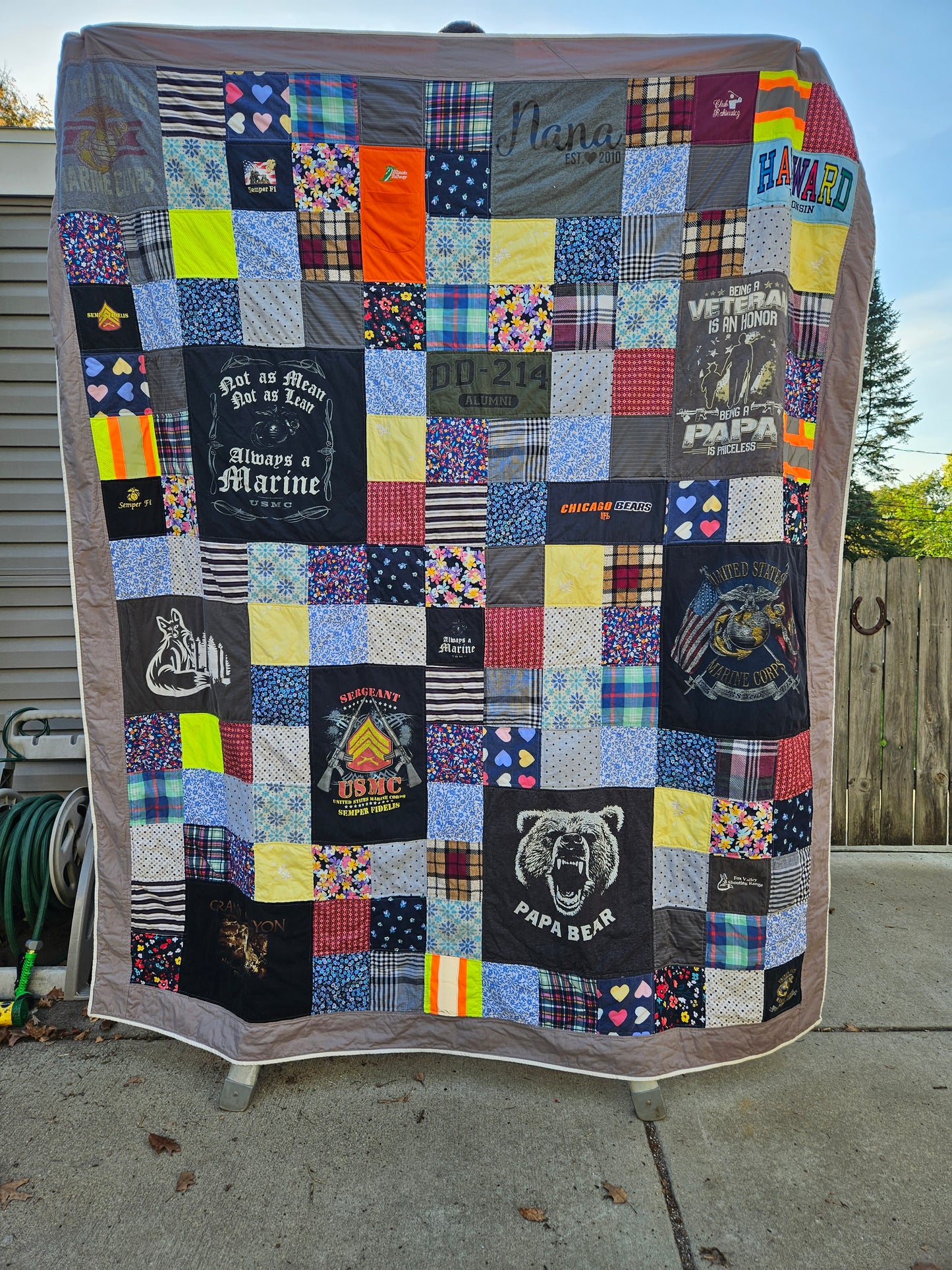 T-Shirt Quilt/Memory Quilt (Patchwork Style)