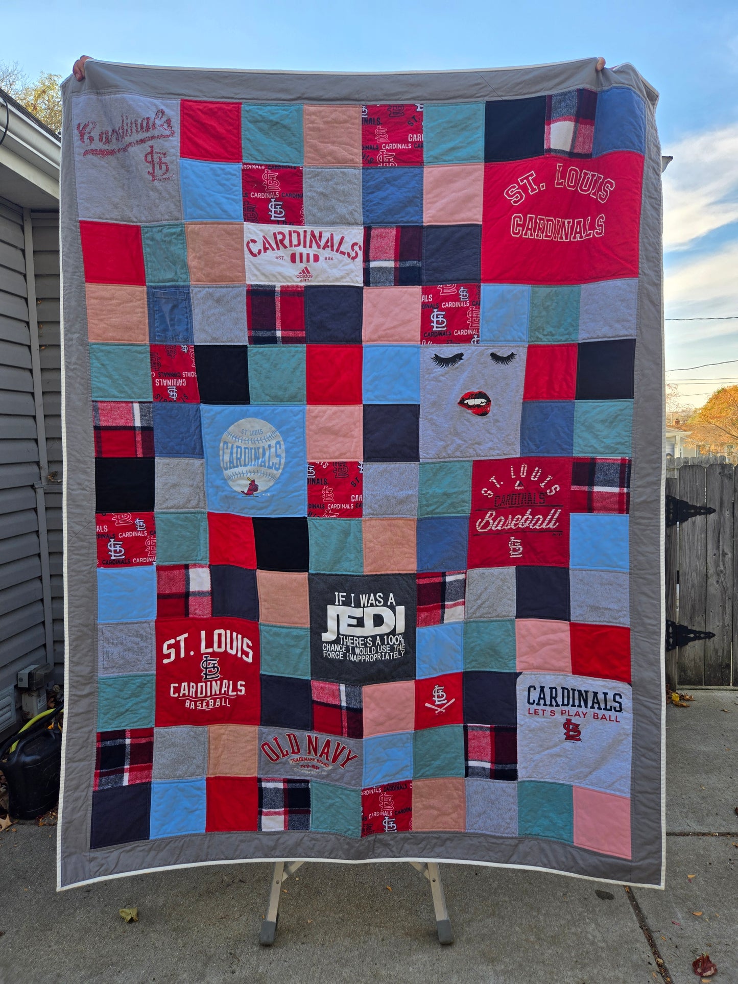 T-Shirt Quilt/Memory Quilt (Patchwork Style)