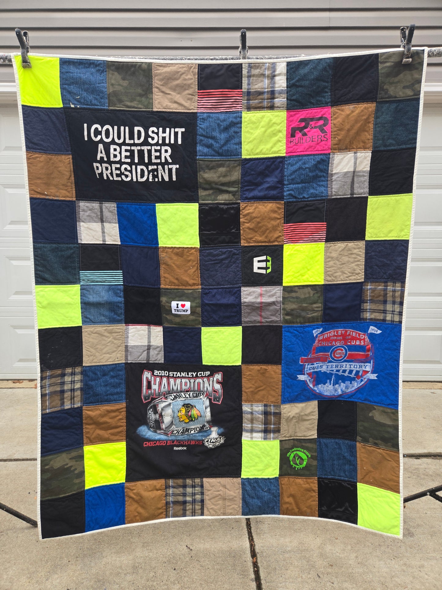 T-Shirt Quilt/Memory Quilt (Patchwork Style)