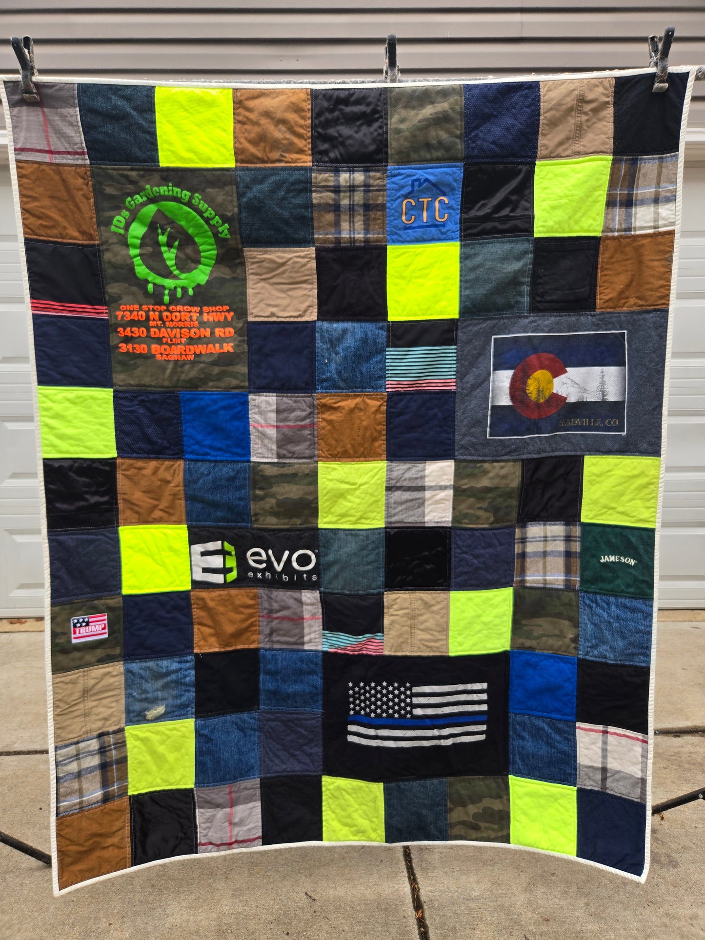 T-Shirt Quilt/Memory Quilt (Patchwork Style)