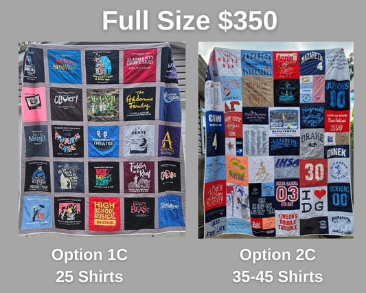 T-Shirt Quilt (Full Size)